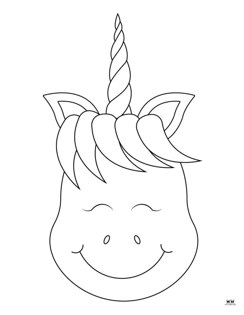 Unicorn coloring pages
