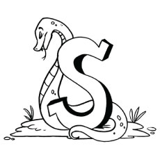 Top free printable snake coloring pages online