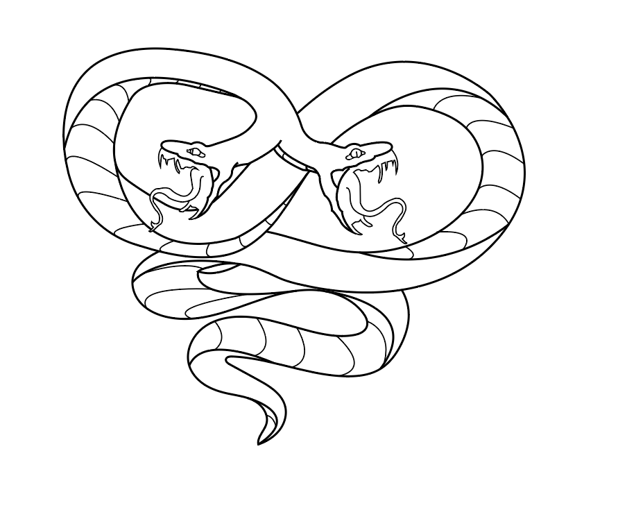 How do i add a scales pattern to this snake with the correct distortion for all the bends radobeillustrator