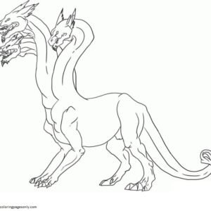 Hydra coloring pages printable for free download