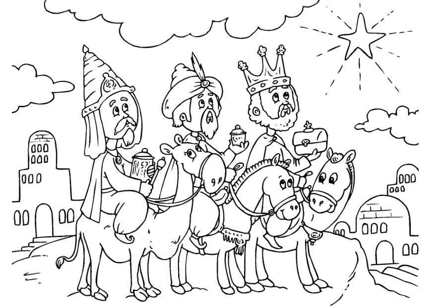 Epiphany coloring pages