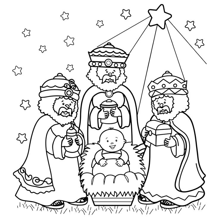 Best printable christmas cards to color pdf for free at printablee nativity coloring pages christmas coloring pages santa coloring pages
