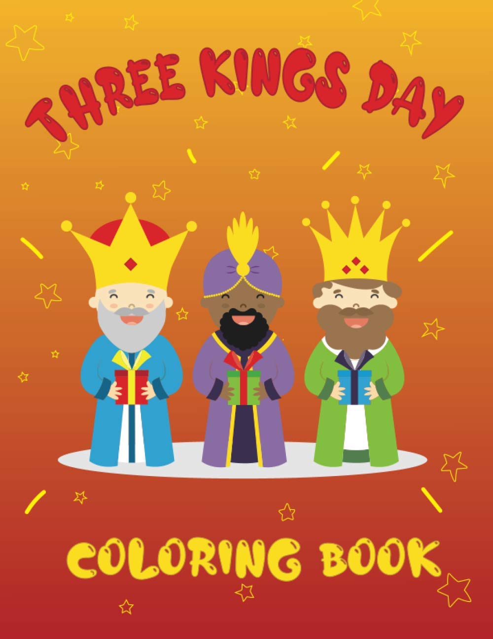 Buy three kings day coloring book dia de los reyes for kids online at u