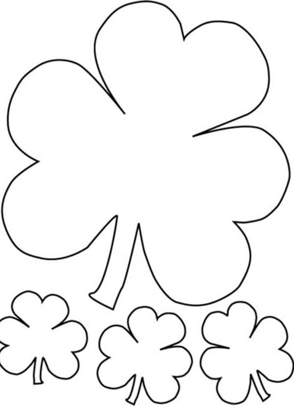 The irish called three leaf clover as shamrock coloring page color luna in st patrick day activities st patricks day crafts for kids st patrick