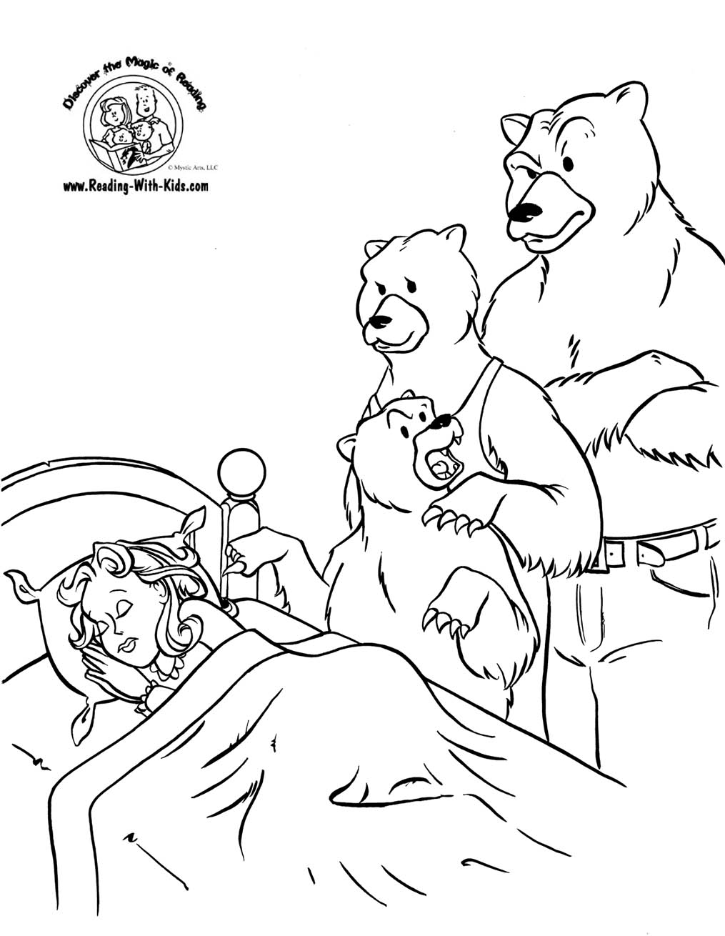 Fairy tale coloring pages