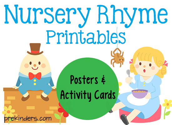 Nursery rhyme printables