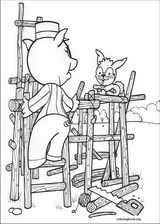 The three little pigs coloring pages