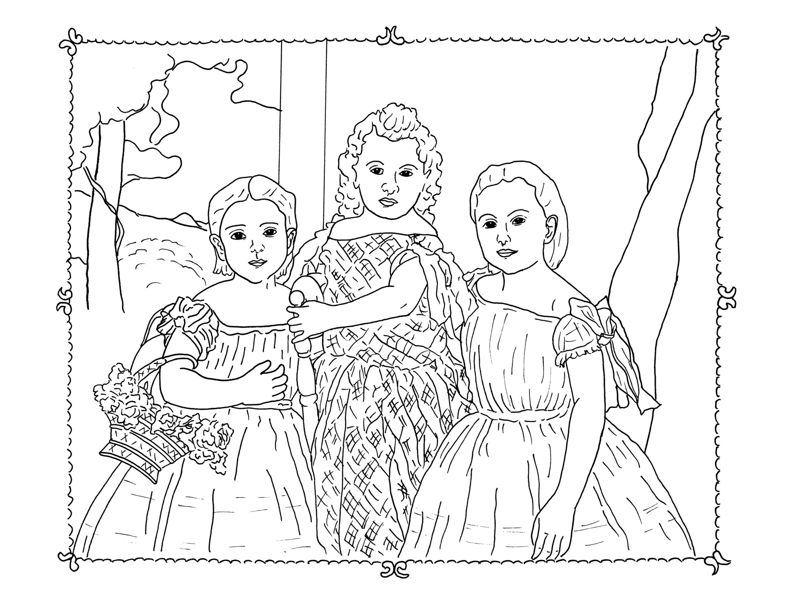 Coloring pages charles h macnider art museum