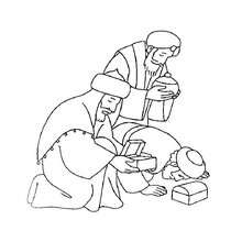 Feast of epiphany coloring pages