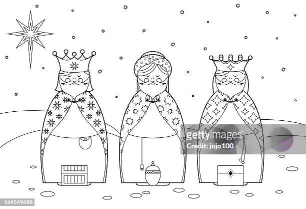 Color in three wise men high