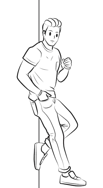 Page golf coloring images