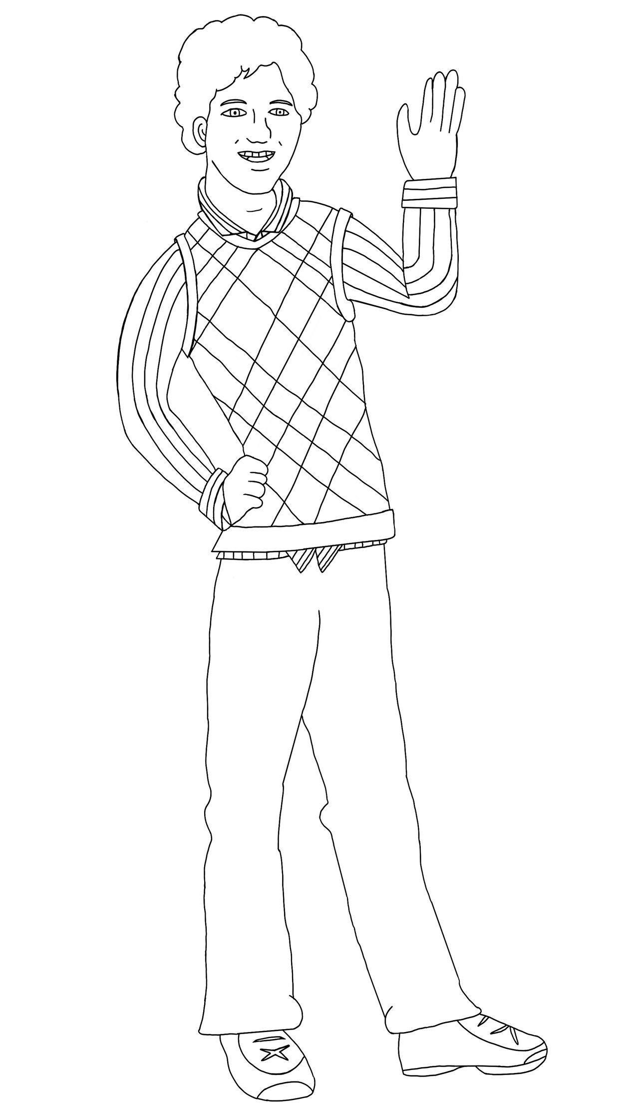 Josh nichols outline by minyboy on