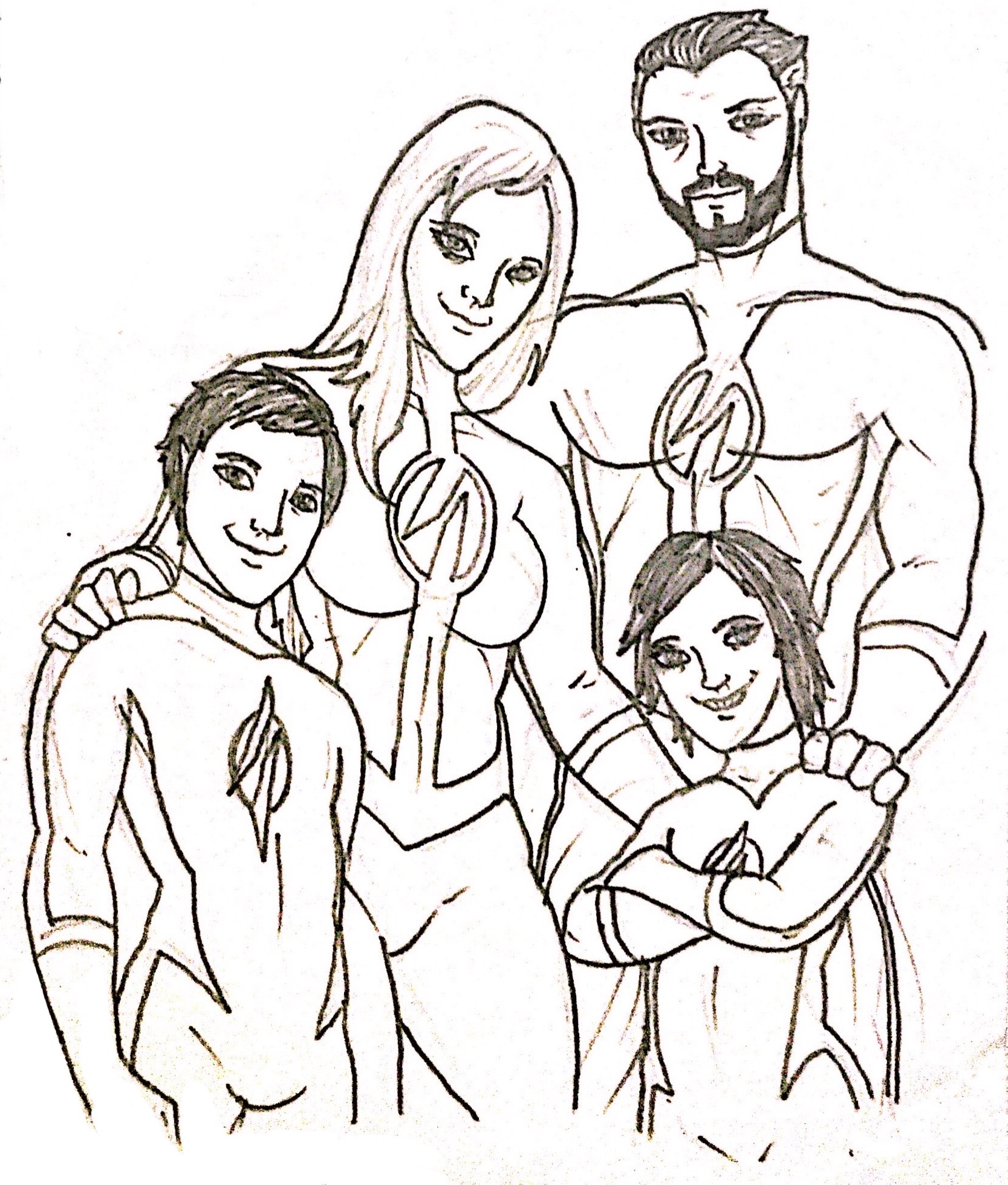 The richards family by aericmon on
