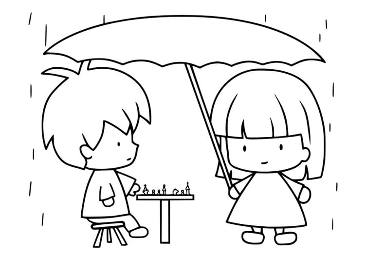 Weather coloring pages