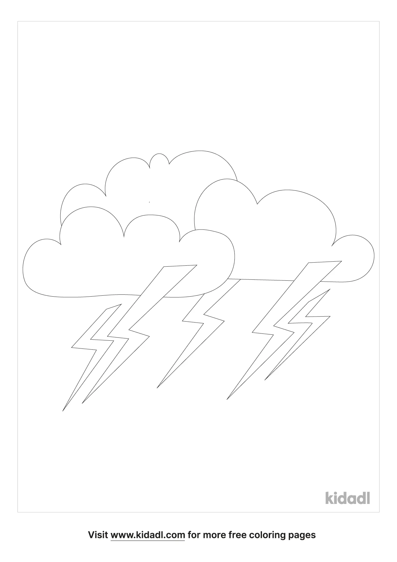 Free thunderstorm coloring page coloring page printables