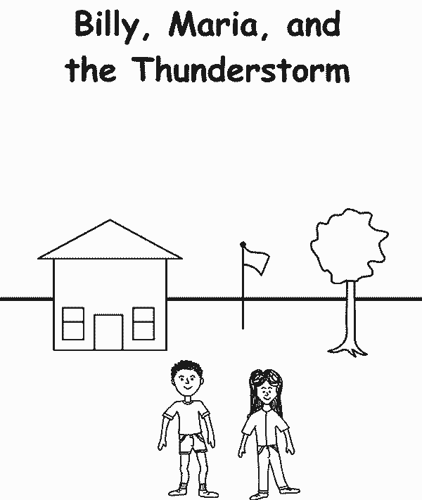 Best weather coloring pages for kids