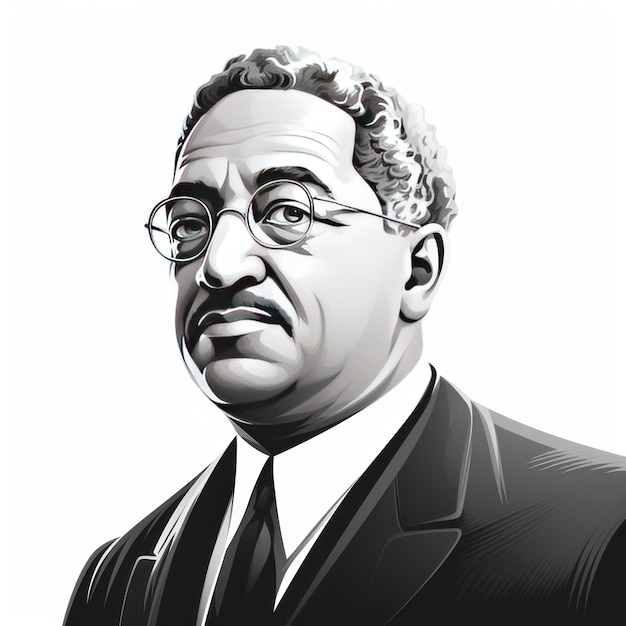 Premium ai image thurgood marshall icon