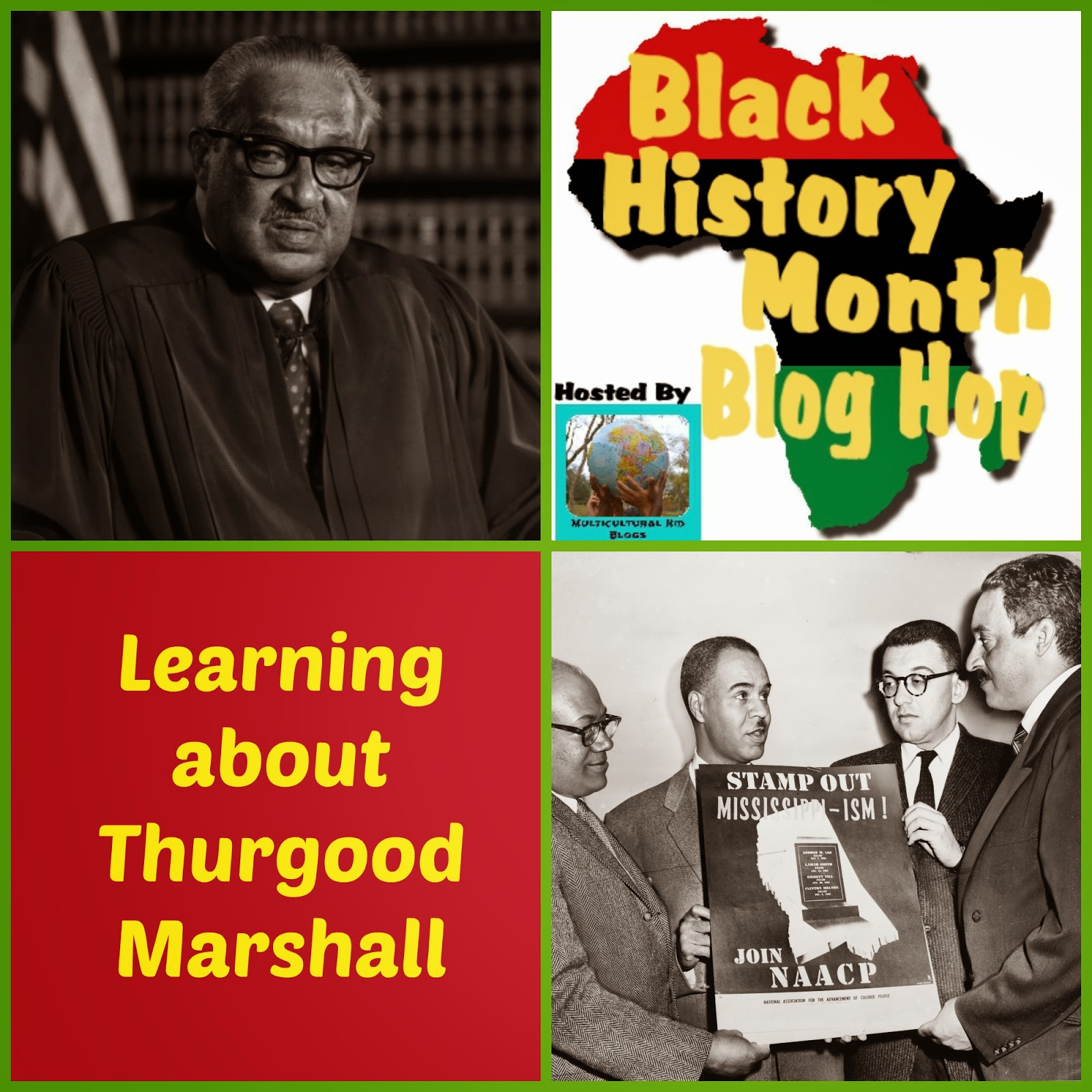 Crafty moms share black history month learning about thurgood marshall