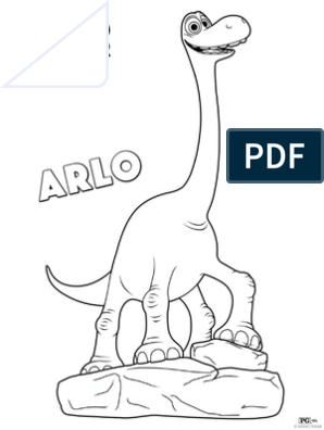 The good dinosaur coloring pages pdf
