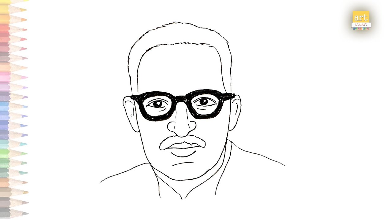 Thurgood marshall drawings video thurgood marshall how to draw thurgood marshall step by step