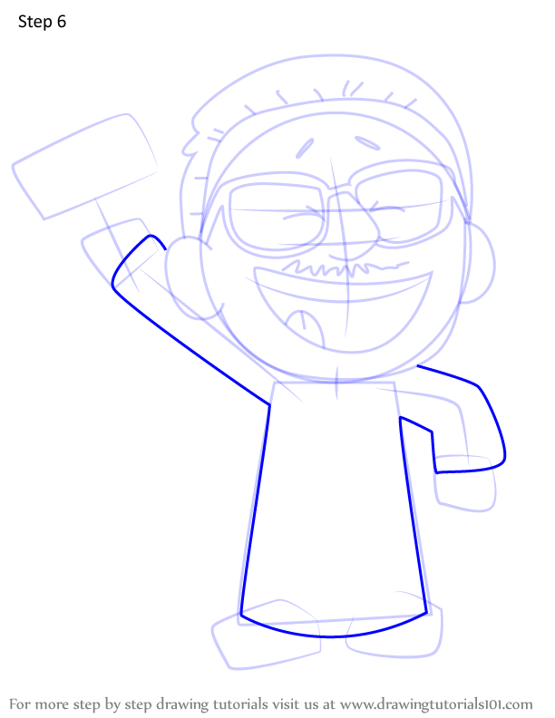 How to draw thurgood marshall from xavier riddle and the secret museum xavier riddle and the secret museum step by step