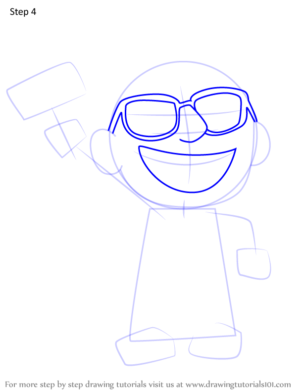 How to draw thurgood marshall from xavier riddle and the secret museum xavier riddle and the secret museum step by step