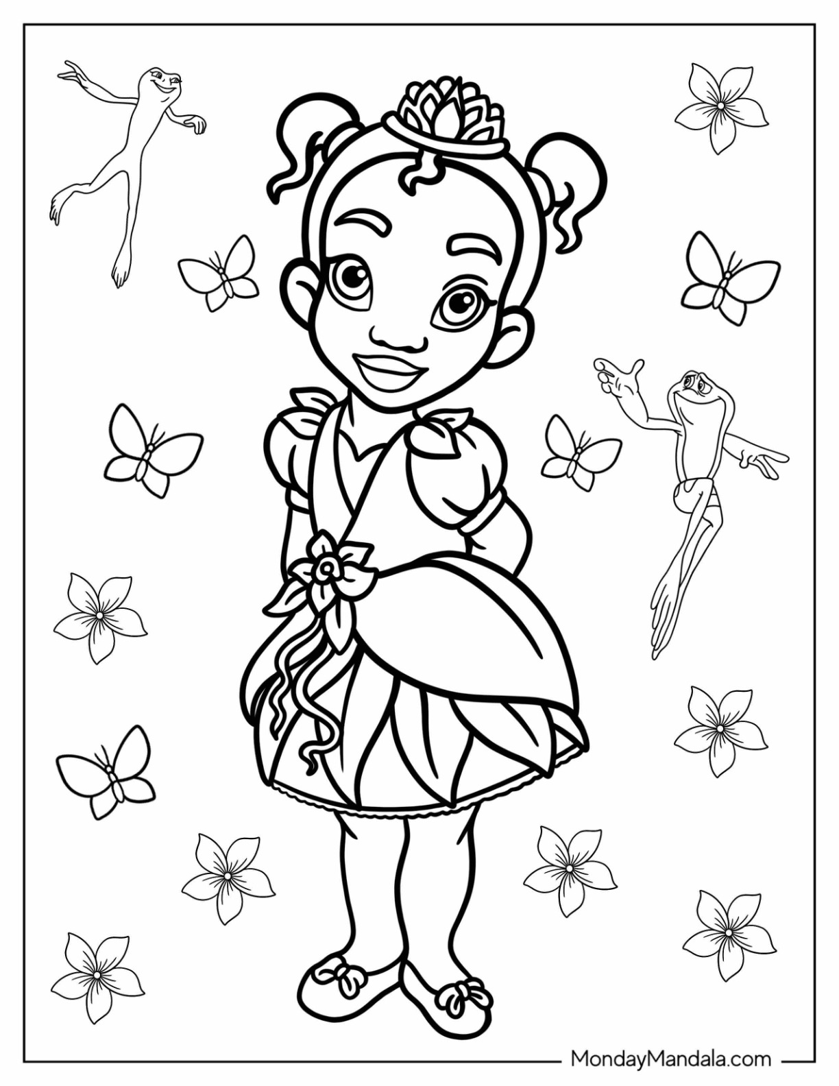 Disney princess coloring pages free pdf printables
