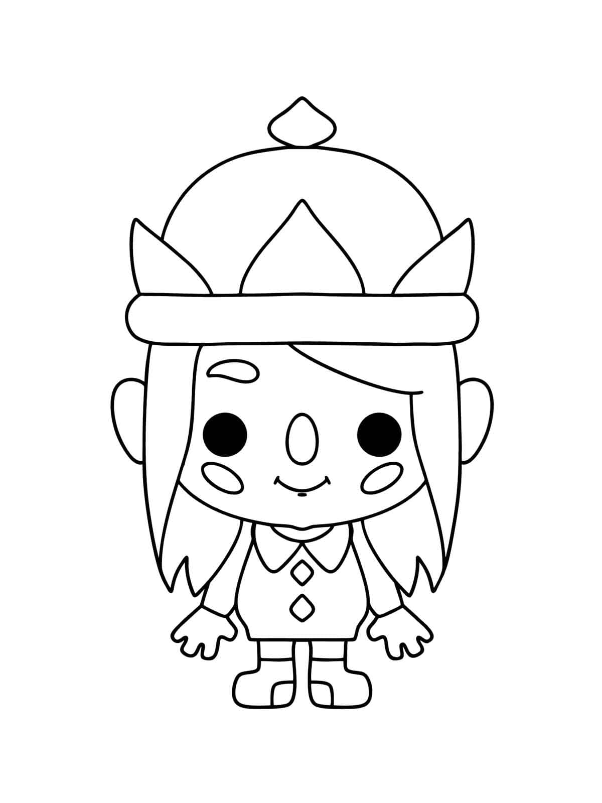 Toca boca coloring pages