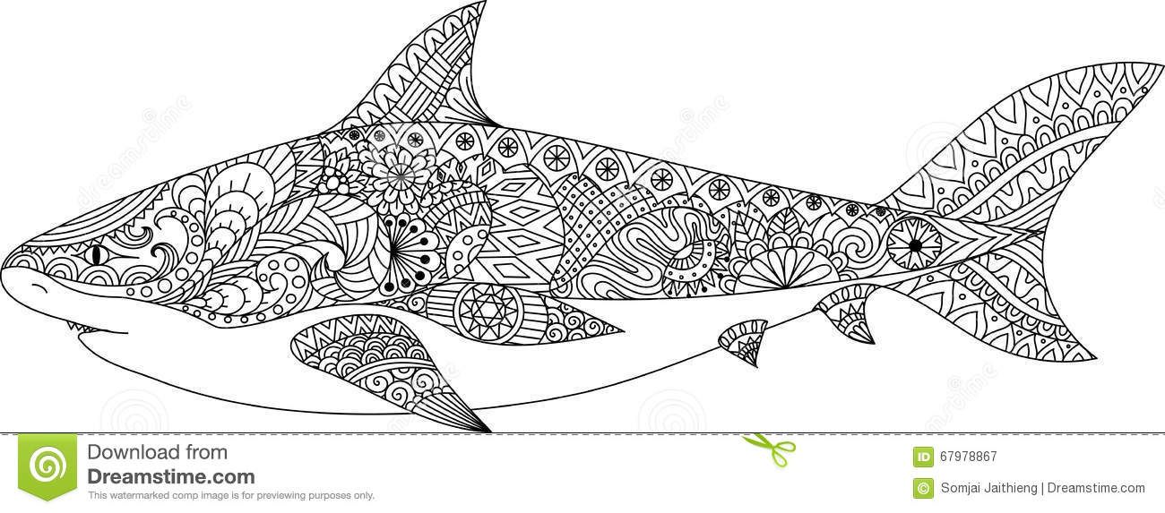 Related image shark coloring pages pattern coloring pages fish coloring page