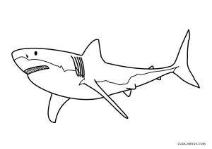 Free printable shark coloring pages for kids shark coloring pages sharks scary leopard shark