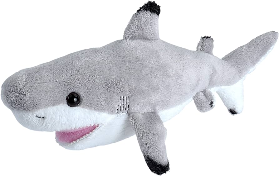 Wild republic black tipped shark plush stuffed animal plush toy gifts for kids inches toys games