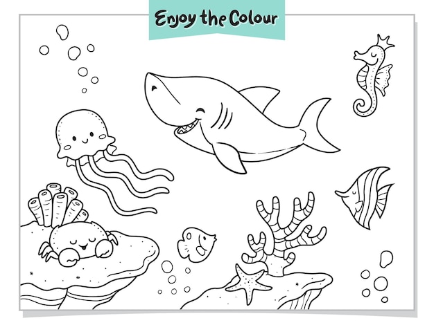 Premium vector set of handdrawn elements in doodle style