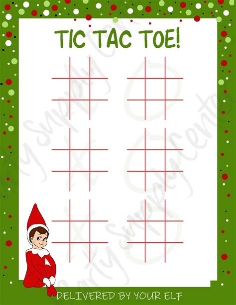 Elf tic tac toe