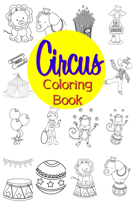 Circus coloring sheets