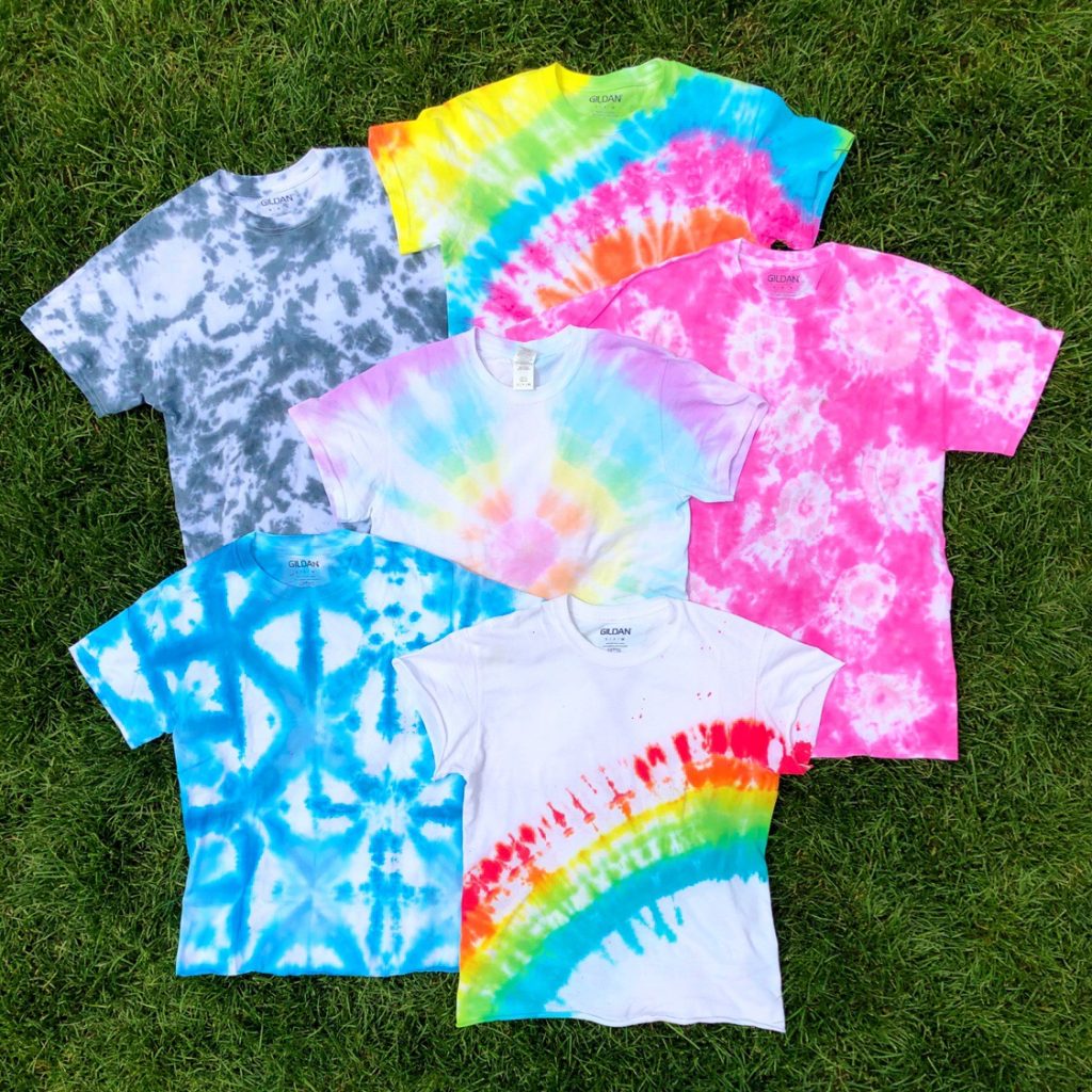 How to tie dye