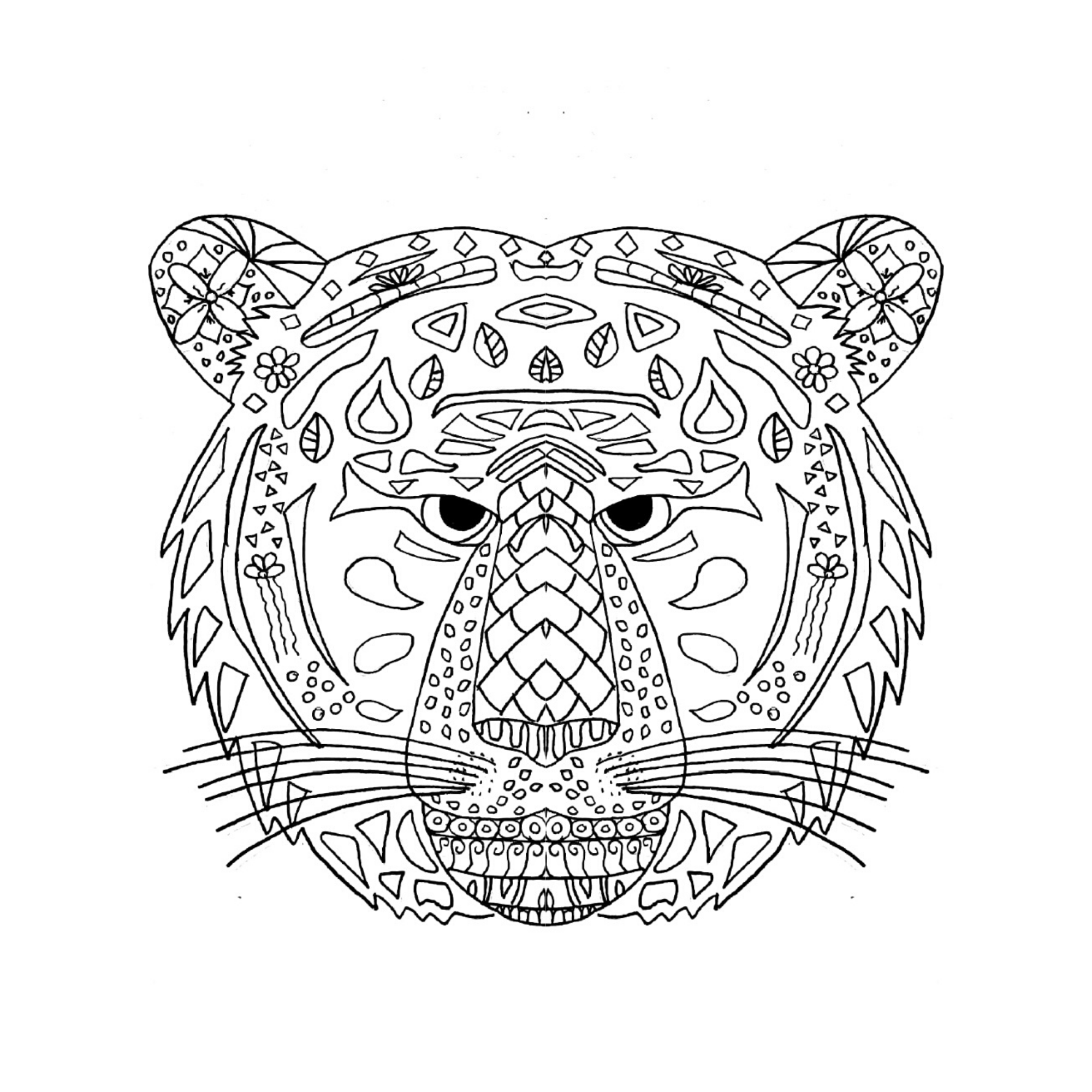 Animal mandalas coloring book for adults with stress relieving designs animal made by teachers