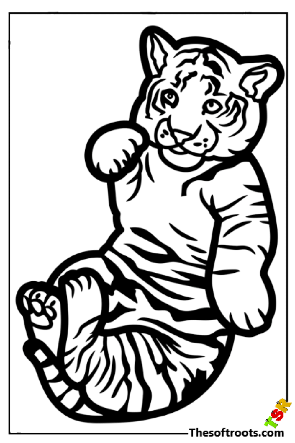 Printable tiger coloring pages rkidscoloringpages