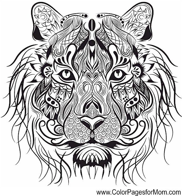 Animal coloring page animal coloring pages mandala coloring pages animal coloring books