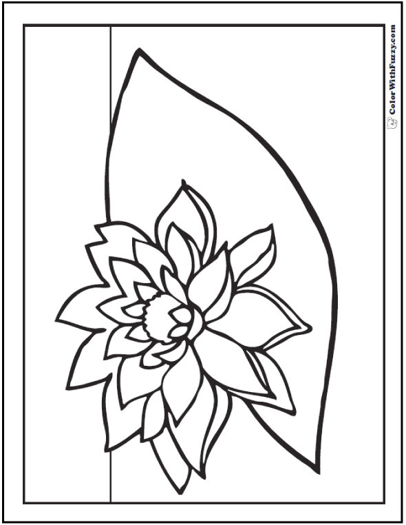 Lily coloring pages â fun interactive notebook pdf printables
