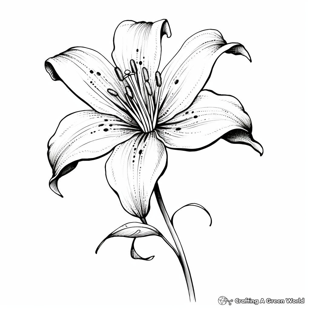 Letter l coloring pages