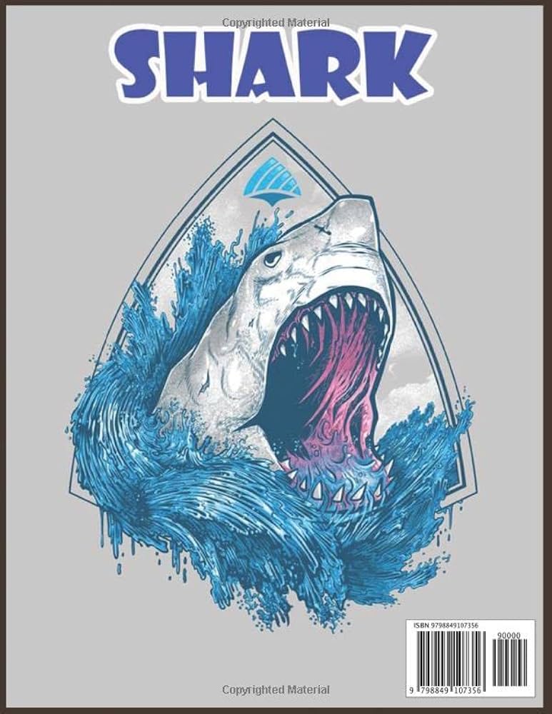 Shark coloring book have fun colouring in sharks and drawing the parts of white sharks tiger sharks and all the activity workbook for toddlers kids sneaker axolotl coloring animal