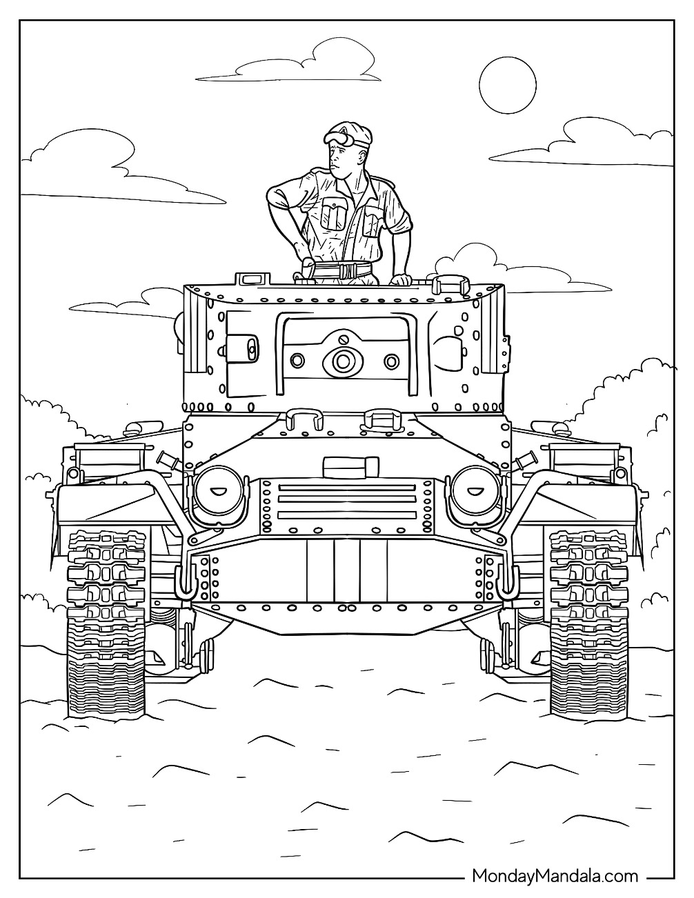 Soldier coloring pages free pdf printables