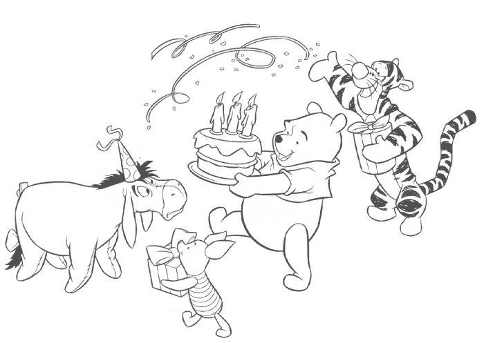 Tiggers coloring pages