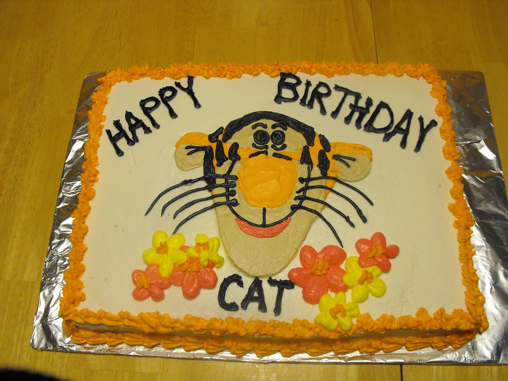 Tigger cake free handed in buttercream cakes for all occasions