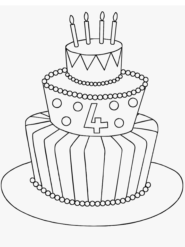 Cake malvorlagen
