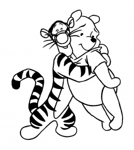 Winnie the pooh coloring pages for kids