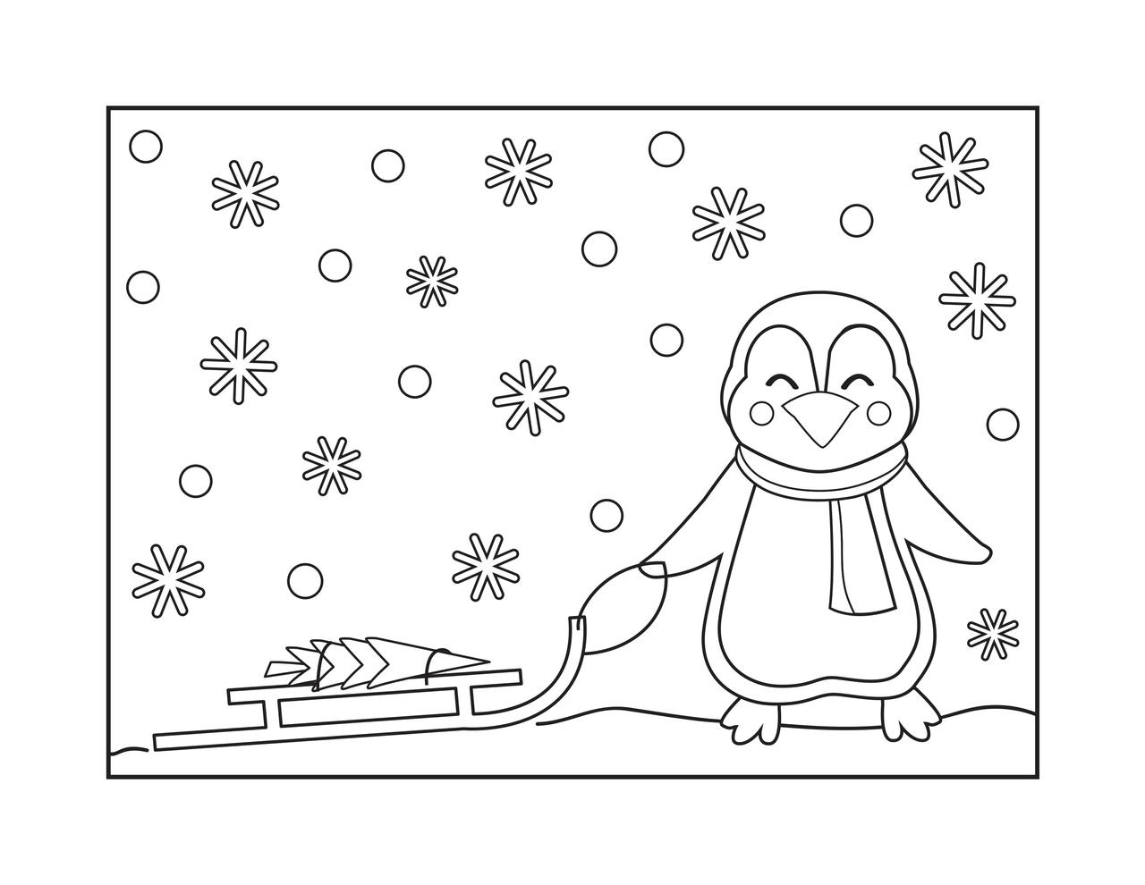 Christmas coloring paegs by coloringpageswk on