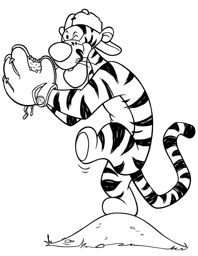 Tigger coloring pages