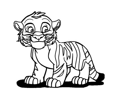 Tiger coloring pages a large collection print or download for free