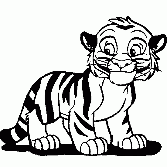 Coloring page tiger animals â printable coloring pages